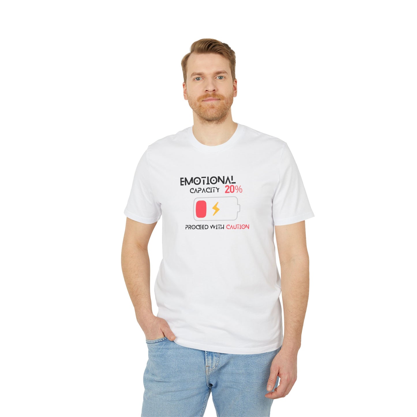 Emotional Capacity 20% - Proceed with Caution T-Shirt